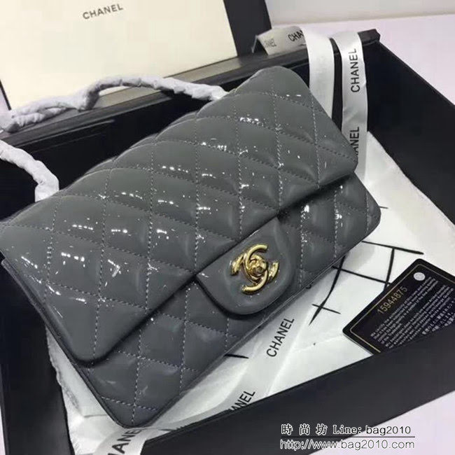 香奈兒CHANEL 升級版A1116小羊皮金銀鏈條單肩斜挎包 DSC1052